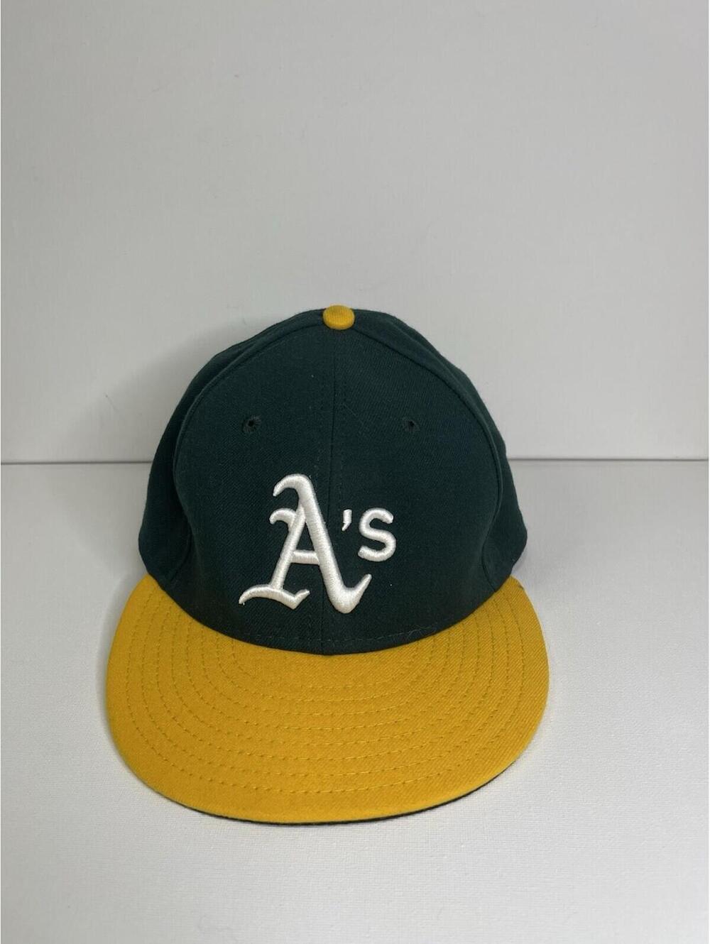 Vintage New Era Oakland Athletics Snapback Hat Cap Adult 7 1/4 MLB
